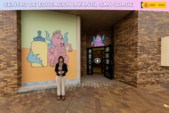 recorridos virtual centro de educacion infantil san jorge ministerio de defensa ejercito de tierra