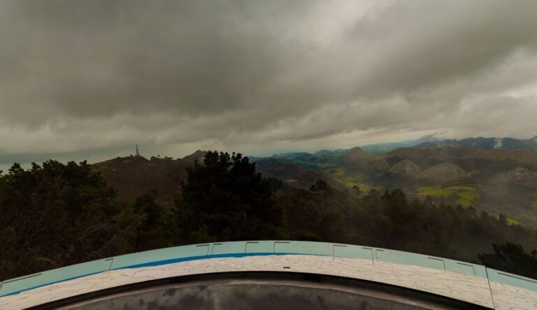 vista 360º mirador del fitu en asturias realizada por vertuall