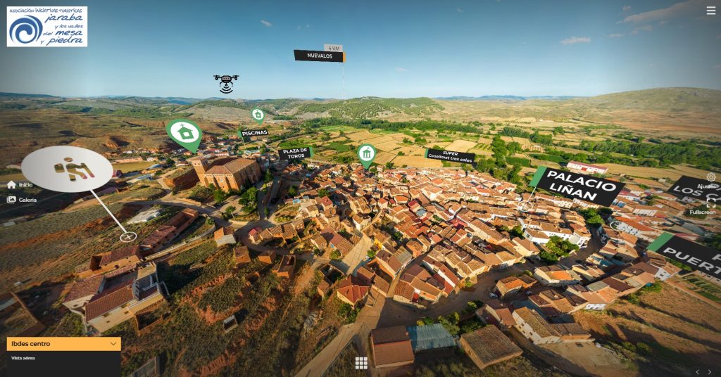visita virtual 360 ayuntamiento de Ibdes