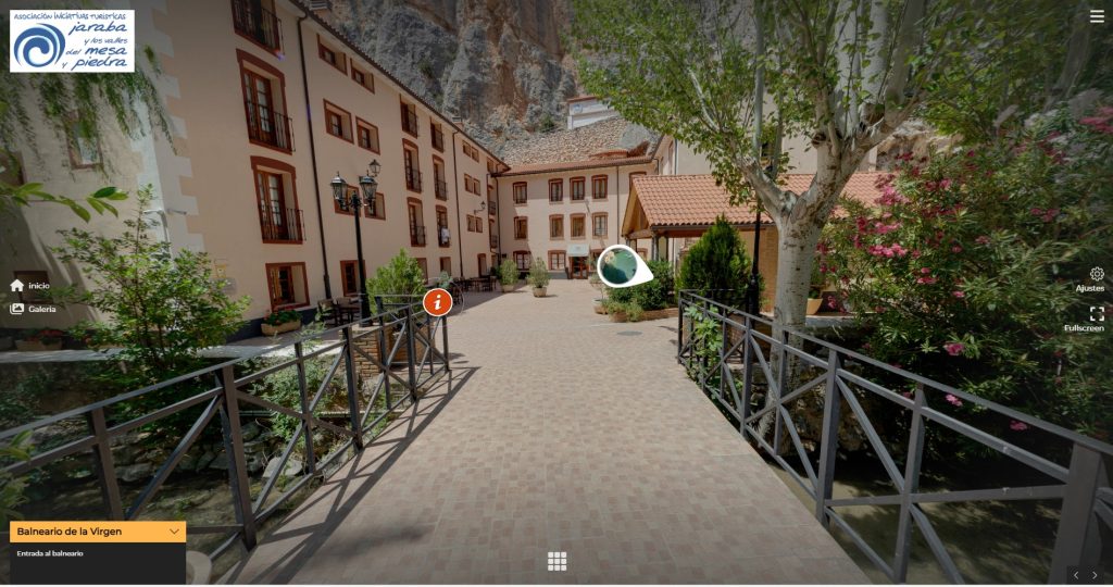 imagen 360 balneario de la virgen en jaraba